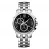 Reloj Hamilton Jazzmaster Chrono Cuarzo Negro Armis acero