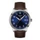 Reloj Tissot Gent XL Classic Azul Piel Marrón 42 mm. T116.410.16.047.00
