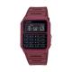 Reloj Casio Collection Vintage EDGY Calculadora Granate CA-53WF-4BEF