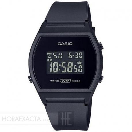 Reloj Casio Collection Digital Silicona Negro LW-204-1BEF