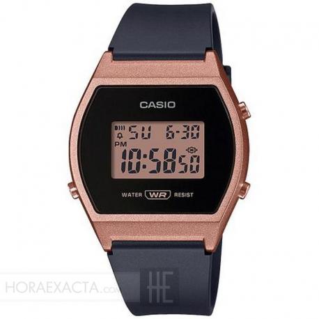 Reloj Casio Collection Digital Silicona Negra LW-204-1AEF