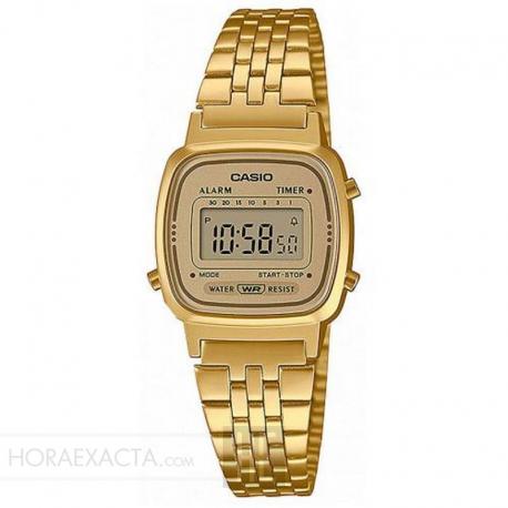Reloj Casio Vintage Mini Armis Dorado LA670WETG-9AEF
