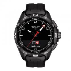 Reloj Tissot T-Touch Connect Solar PVD Negro Caucho Negro. T121.420.47.051.03