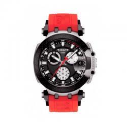 Reloj Tissot T-Race Chronograph Caucho Rojo. T115.417.27.051.00