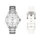 Reloj Tissot Seastar 36 blanco cuarzo.