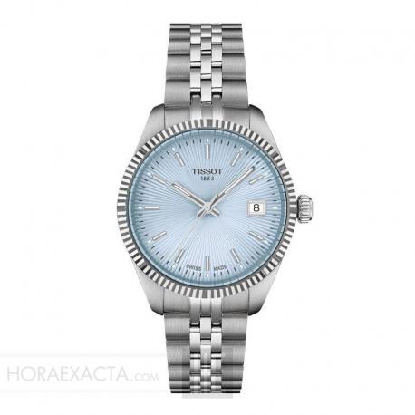 Reloj Tissot Ballade Armis acero Azul Claro 34 mm. T156.210.11.351.00