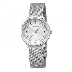 Reloj Mondaine DOPPIO COLLECTION - ACERO MATE (33MM). MLE.33110.SM