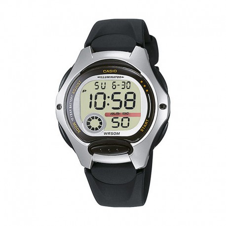 Reloj Casio Digital Silicona Negro LW-200-1AVEF