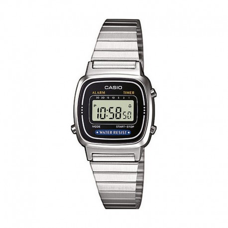 Reloj Casio Collection Digital Armis Negro Pequeño LA670WEA-1EF